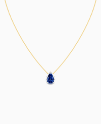 Royal Blue Lab Sapphire / Pear (NS) / 3ct