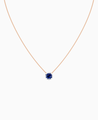 Royal Blue Lab Sapphire / Round / 1.5ct
