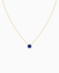 Royal Blue Lab Sapphire / Round / 1.5ct