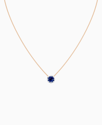 Royal Blue Lab Sapphire / Round / 1.5ct