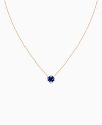Royal Blue Lab Sapphire / Round / 1.5ct