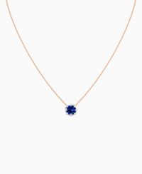 Royal Blue Lab Sapphire / Round / 2ct