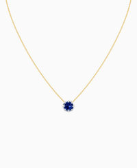 Royal Blue Lab Sapphire / Round / 2ct