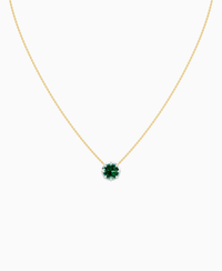 Zambian Lab Emerald / Round / 2ct