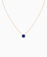 Royal Blue Lab Sapphire / Round / 2ct