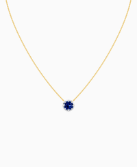Royal Blue Lab Sapphire / Round / 2ct