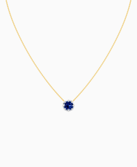 Royal Blue Lab Sapphire / Round / 2ct