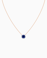 Royal Blue Lab Sapphire / Round / 2.5ct