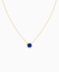 Royal Blue Lab Sapphire / Round / 2.5ct