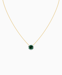 Zambian Lab Emerald / Round / 2.5ct