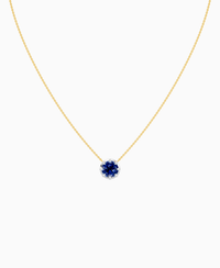 Royal Blue Lab Sapphire / Round / 2.5ct