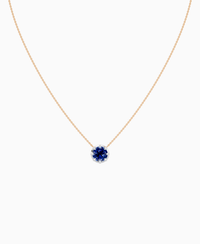 Royal Blue Lab Sapphire / Round / 2.5ct