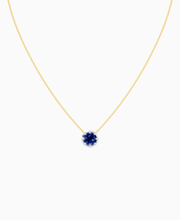 Royal Blue Lab Sapphire / Round / 2.5ct