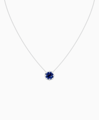 Royal Blue Lab Sapphire / Round / 3ct
