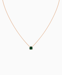 Zambian Lab Emerald / Cushion / 1ct