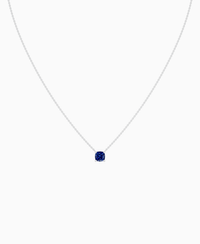 Royal Blue Lab Sapphire / Cushion / 1ct