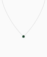 Zambian Lab Emerald / Cushion / 1ct