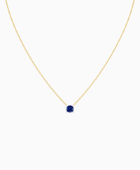 Royal Blue Lab Sapphire / Cushion / 1ct