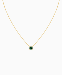 Zambian Lab Emerald / Cushion / 1ct