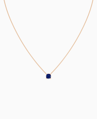 Royal Blue Lab Sapphire / Cushion / 1ct