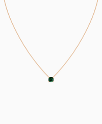 Zambian Lab Emerald / Cushion / 1ct