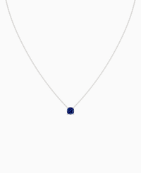 Royal Blue Lab Sapphire / Cushion / 1ct