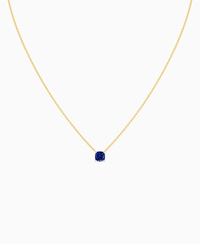 Royal Blue Lab Sapphire / Cushion / 1ct