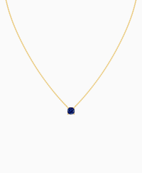 Royal Blue Lab Sapphire / Cushion / 1ct
