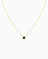 Zambian Lab Emerald / Cushion / 1ct