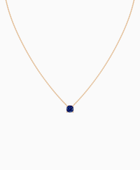 Royal Blue Lab Sapphire / Cushion / 1ct