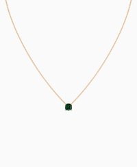 Zambian Lab Emerald / Cushion / 1ct