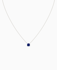 Royal Blue Lab Sapphire / Cushion / 1ct