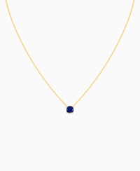 Royal Blue Lab Sapphire / Cushion / 1ct