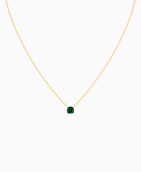 Zambian Lab Emerald / Cushion / 1ct