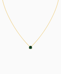 Zambian Lab Emerald / Cushion / 1ct