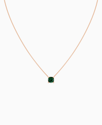 Zambian Lab Emerald / Cushion / 1.5ct