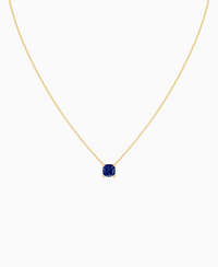 Royal Blue Lab Sapphire / Cushion / 1.5ct