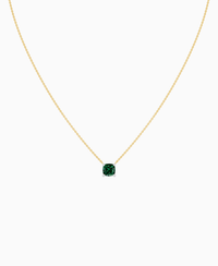 Zambian Lab Emerald / Cushion / 1.5ct