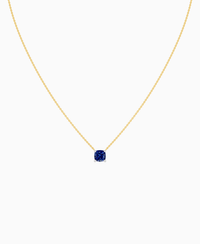 Royal Blue Lab Sapphire / Cushion / 1.5ct