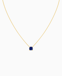 Royal Blue Lab Sapphire / Cushion / 1.5ct
