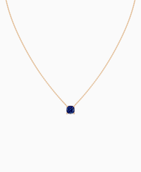 Royal Blue Lab Sapphire / Cushion / 1.5ct