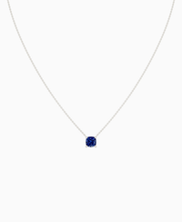 Royal Blue Lab Sapphire / Cushion / 1.5ct
