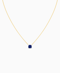 Royal Blue Lab Sapphire / Cushion / 1.5ct