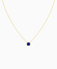 Royal Blue Lab Sapphire / Cushion / 1.5ct