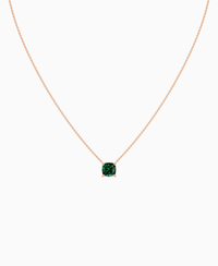 Zambian Lab Emerald / Cushion / 2ct