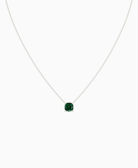 Zambian Lab Emerald / Cushion / 2ct