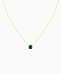 Zambian Lab Emerald / Cushion / 2ct