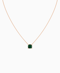 Zambian Lab Emerald / Cushion / 2.5ct
