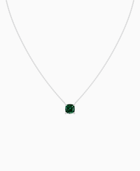 Zambian Lab Emerald / Cushion / 2.5ct
