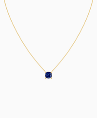 Royal Blue Lab Sapphire / Cushion / 2.5ct